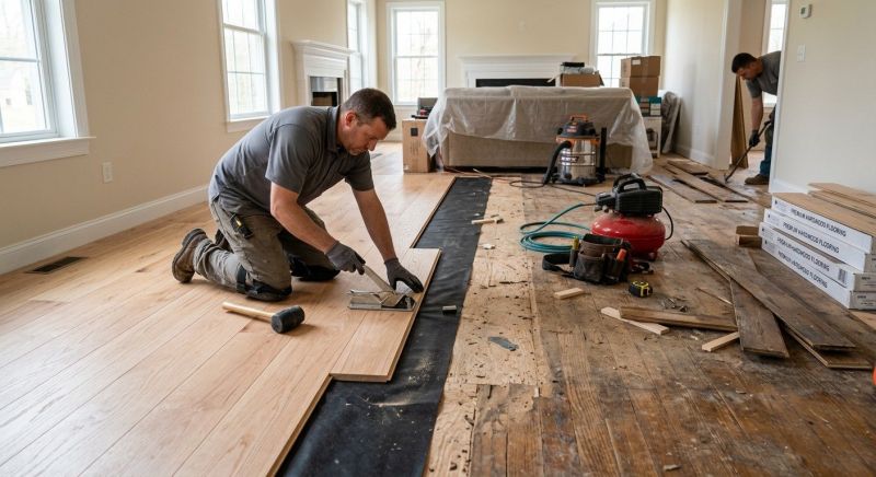 Wood Flooring Replacement in Sterling Heights, MI