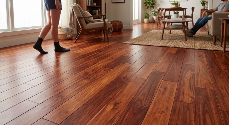 Cherry Floor Installation in Oakland County, MI