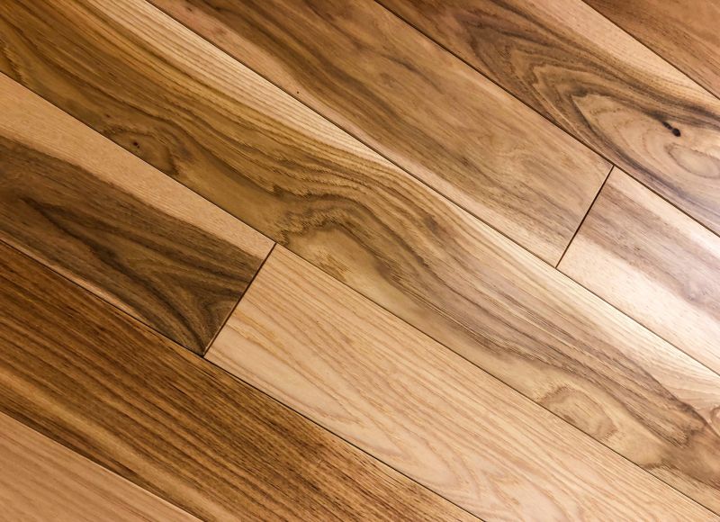 Dark Wood Floor Installation in West Bloomfield, MI