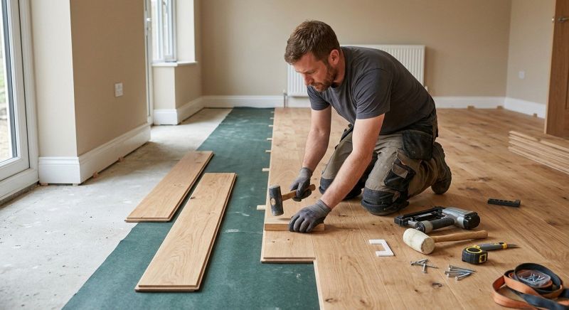 Hardwood Floor Installation in Canton, MI