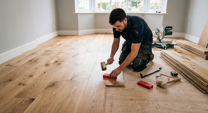 Hardwood Floor Installation in Highland, MI