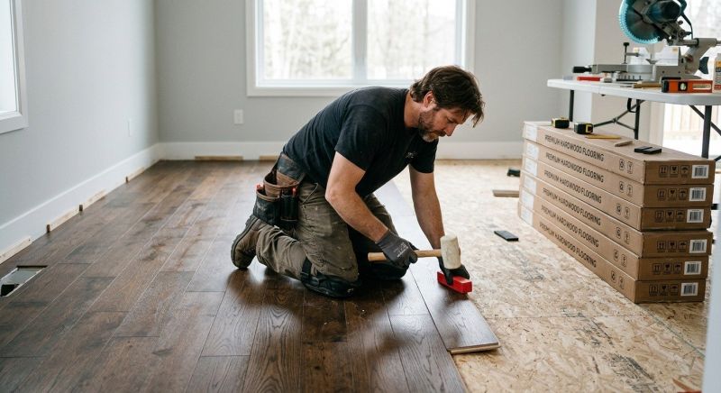Hardwood Floor Installation in Macomb, MI