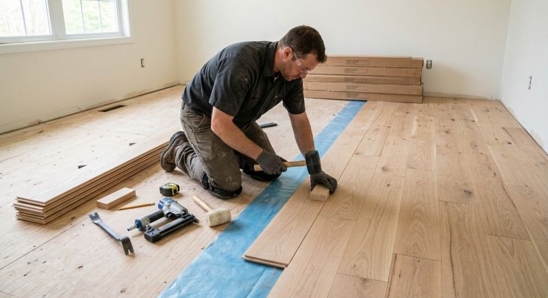 Hardwood Floor Installation in Sterling Heights, MI
