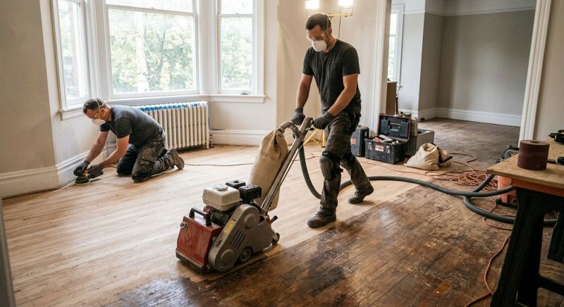 Hardwood Floor Renovation in West Bloomfield, MI