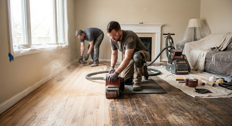 Hardwood Floor Renovation in West Bloomfield, MI