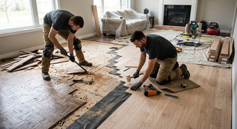 Hardwood Replacement in Pontiac, MI