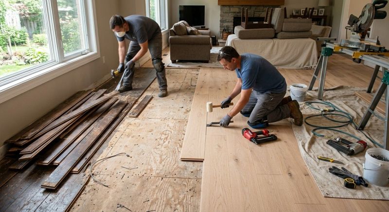 Hardwood Replacement in Roseville, MI
