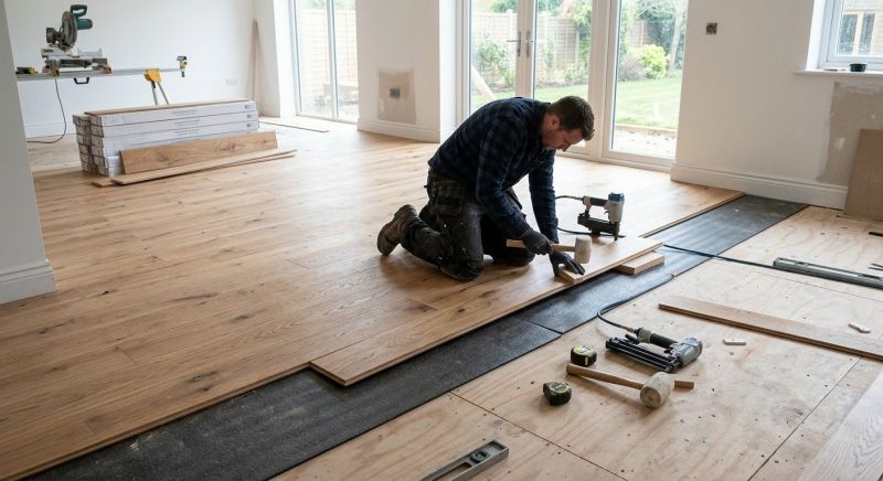 Oak Floor Installation in Detroit, MI