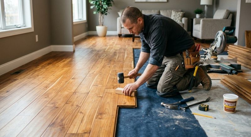 Plank Floor Installation in West Bloomfield, MI