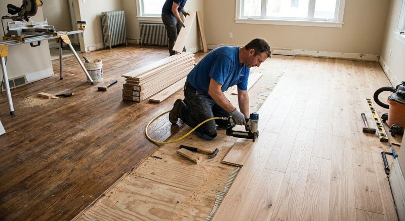 Wood Floor Replacement in Romulus, MI