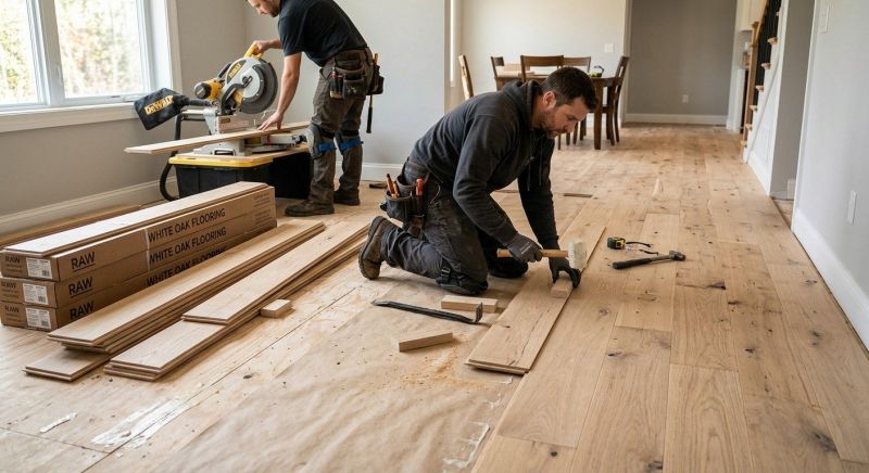 Wood Flooring Installation in Clarkston, MI