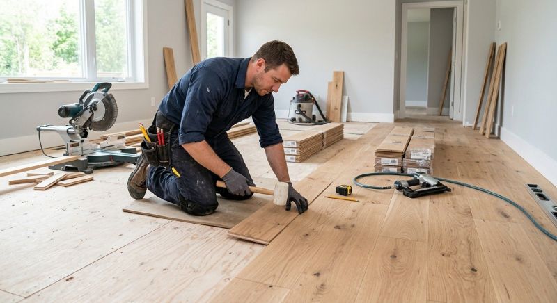 Wood Flooring Installation in Macomb, MI
